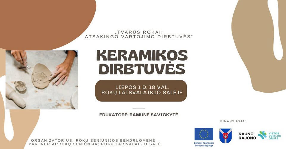 Keramikos dirbtuvės