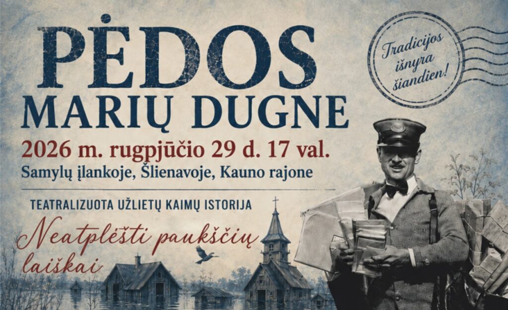 Pėdos marių dugne