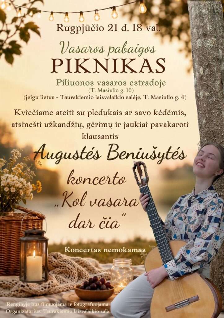Taurakiemio piknikas