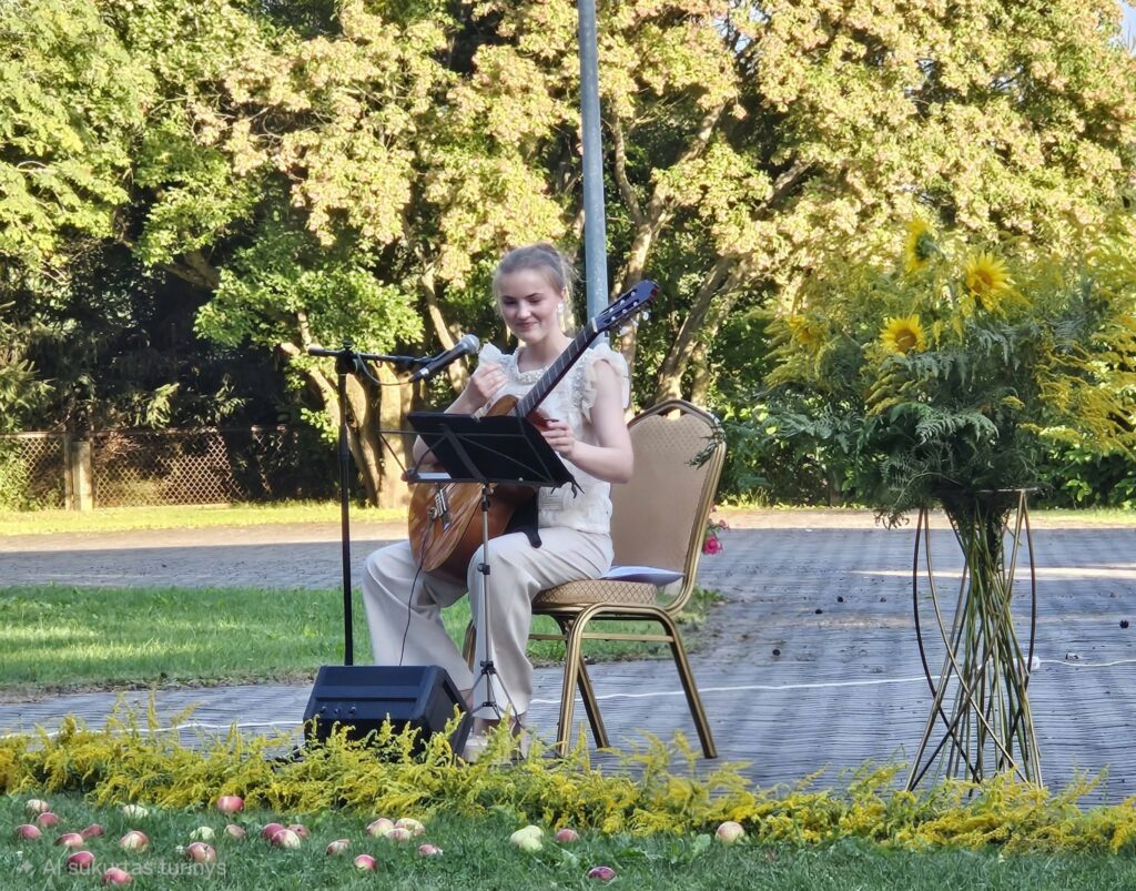 Taurakiemio piknikas su gitaros dainomis
