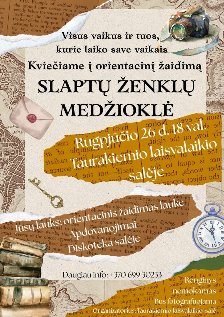 Slaptų ženklų medžioklė
