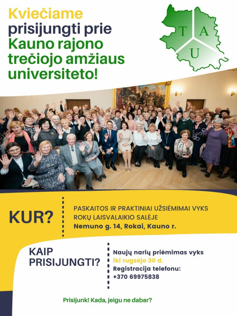 III amžiaus universitetas Rokuose
