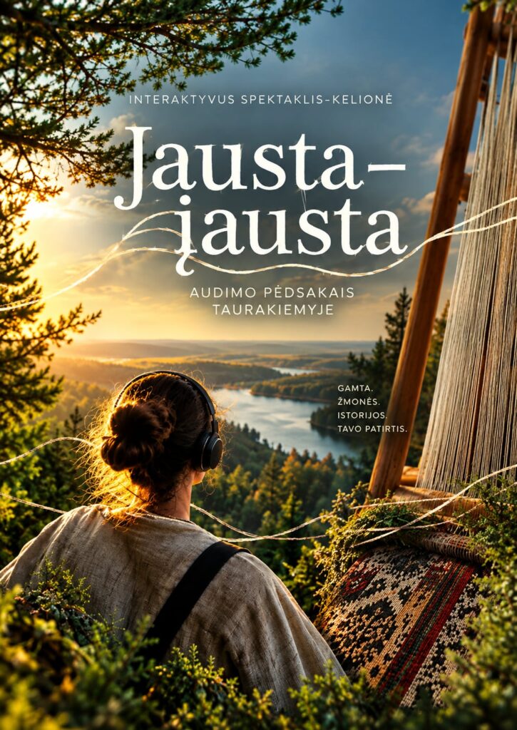 Spektaklis Jausta įausta