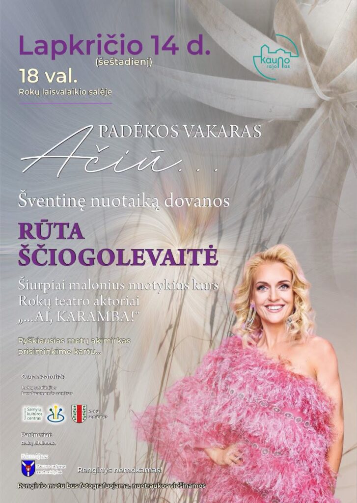 Rokų padėkos vakaras